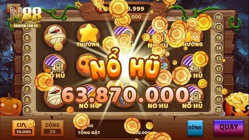 hướng dẫn chơi nổ hũ tại N88